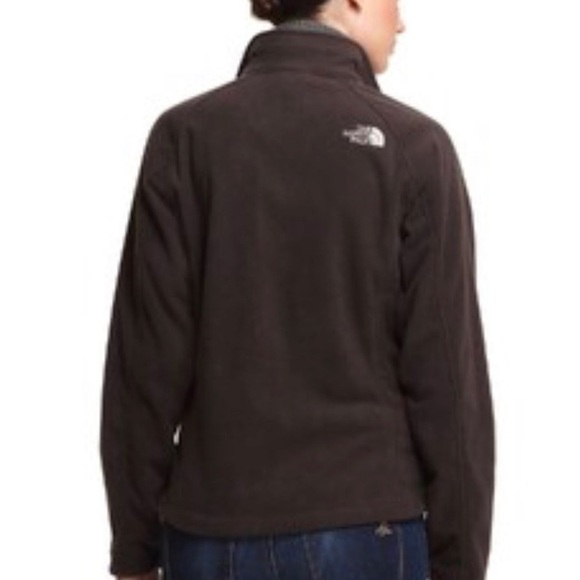 The North Face Brown Soft Full Zip Fleece Jacket M Women’s Hiking Fleece - Picture 9 of 9